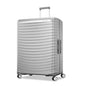 Framelock Max 29” Large Checked Hardshell Zipperless Luggage - Highly Secure Integrated Eazylock™ Mechanism - RightHeight™ Adjustable Handle - 360° Spinner Wheels - Airline Approved - Glacial Silver - color: Silver, size: Large Spinner