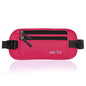 Money Belt For Travel Wallet Belt Passport Holder Travel Pouch to Protect You With RFID Transmissions –Secure, Hidden - color: pink