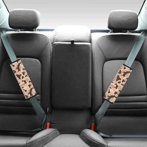 Duck Camo Car Seat Belt Cover Safety Belt Cover Anti-Slip Shoulder Strap Protects 2 PCS Comfortable Driving Universal Auto Seat Straps Fit for Vehicle, Truck, SUV - color: Duck Camo