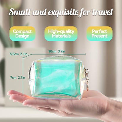 Kitgo Mini First Aid Emergency Clutch Kit -Mother Day Gift Compact Safety Pouch Party Bag with 27 Essential Items for Girl Lady Mother Wife Nurse for Girl Lady Mother Wife Nurse - color: Transparent