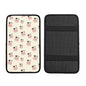 Non-Slip Auto Center Console Cover Funny Cow Face Print, Car Armrest Cushion, Interior Accessories for Vehicles - color: Picture (878)