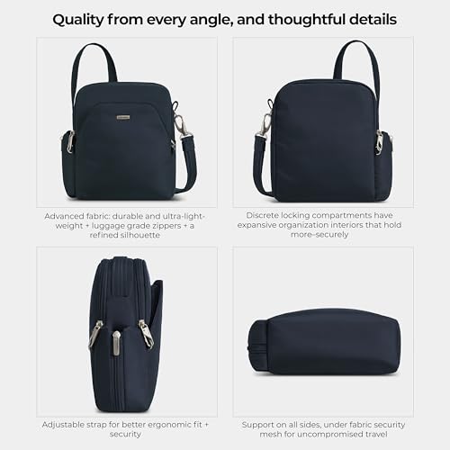 Travelon Anti-Theft Classic Travel Bag - color: Midnight