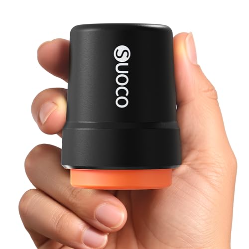 SUOCO Travel Vacuum Pump for Vacuum Storage Bags, Mini USB Rechargeable Portable Cordless Electric Pump for Compression Seal Space Saver Bags (Storage Bags Not Included), Black - color: Black