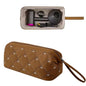 RSRSLEII Large Quilted Hair Tools Travel Bag with Bow Pattern,Waterproof Hair Styling Accessories Storage Case for Shark FlexStyle, Dyson Airwrap Hair Dryer, Curling Iron, Revlon Hair Tools(Brown) - color: 05Brown