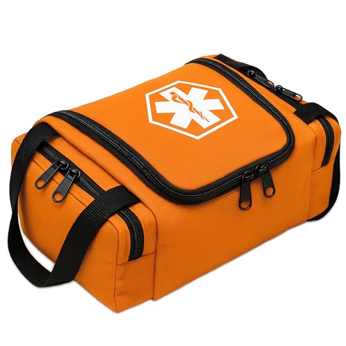Dixie EMS Dixigear Empty First Responder II Bag 10.5" x 5" x 8" - Orange - color: Orange