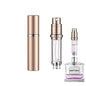 Travel Perfume Bottle Refillable Atomizer - 5ML Perfume Atomiser, Scent Pump Case, Leakproof Portable Perfume Sprayer for Women and Men (Rose Gold) - color: Rose gold