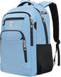 Volher Laptop Backpack,Business Travel Anti Theft Slim Durable Laptops Backpack,Water Resistant College Computer Bag for Women & Men Fits 15.6 Inch Laptop and Notebook-Pale Blue - color: Pale Blue, size: 15.6 Inch, style: Laptop