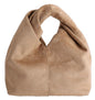 Slouchy Suede Crescent Crossbody Purses Women Cute Hobo Bags Trendy Satchels Underarm Shoulder Bag Travel Tote Handbag 2026 - color: A Suede Khaki-no Strap