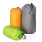 Frelaxy Stuff Sack Set 3-Pack (3L&5L&9L), Ultralight Ditty Bags with Dust Flap for Traveling Hiking Backpacking - color: Neon Green&Orange&Gray