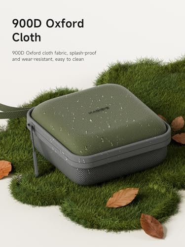 Hagibis Electronics Organizer Travel Case Cable Organizer Bag Pouch Portable Waterproof Carry Case for Cable, Charger,Power Bank, SD Card, Mouse, USB Flash Disk (DPB01 Green)