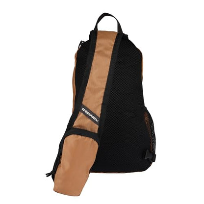 Eddie Bauer Stowaway Packable Sling Bag | Travel | Outdoor | Lightweight | Compact | Ripstop Nylon, Tobacco-10L - color: Tobacco