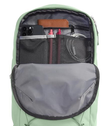 The North Face Women's Jester Everyday Laptop Backpack - Commuter Travel Bag, Laptop Sleeve, Water-Repellent, Misty Sage-NPF, One Size - color: Misty Sage-npf