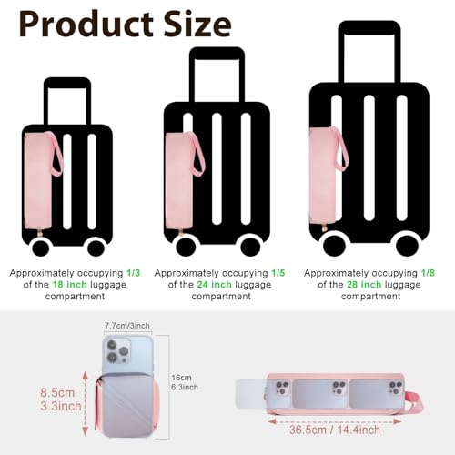 SS Hair Tools Travel Bag and Heat Resistant Mat for Hot Tools, Leather Curling Iron Case, Portable Essentials for Women, Black - color: Black