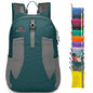 sinotron 22L Lightweight Packable Hiking Backpack, Small Hiking Backpack Day Pack for Women Men Travel Camping Vacation - color: Dark Green
