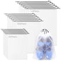 Shoe Bags For Travel Cruise Essentials Vacation Essentials Waterproof Dustproof Clear For Men Women 3 Sizes 18 Pack