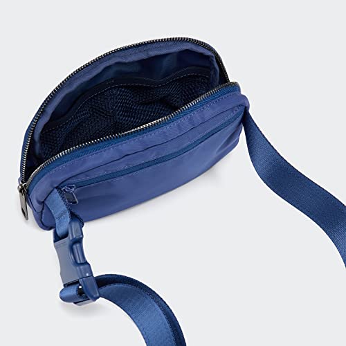 Pander Cross Body Fanny Pack for Women, Fashion Waist Packs, Crossbody Bags, Belt Bag with Adjustable Strap (Blue Perennial). - color: Blue Perennial