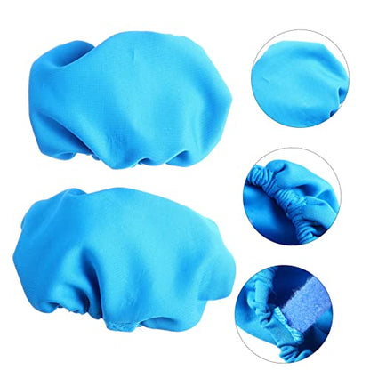 Elastic Polyester Chair Armrest Covers Protective Sleeves for Study Chairs Stretchable Pressure-Relief Suitable for Office Home Gaming and Airplane Seating