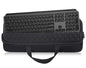 Keyboard Sleeve Case for Logitech MX Keys S/MX Keys Advanced Wireless Keyboard, for Logitech Travel Shockproof Protective Neoprene Bag, Black (Not for MX Keys Mechanical Models) - size: Logitech MX Keys