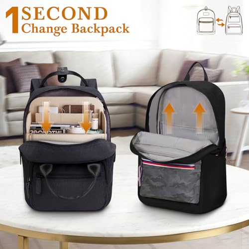 Backpack Organizer Insert, Felt Bag Organizer for Rucksack Shoulder - color: Beige, size: M
