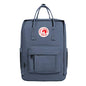 KALIDI Casual Laptop Backpack 15 Inches Classic Camping Rucksack Travel Outdoor Square Daypack College Hiking Gym Bag, Grey Blue - color: Grey Blue