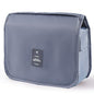 Travel Toiletry Bag for Women, Hanging Toiletry Bag with Multi-Pockets, Toiletry Bag for Traveling Easy Clean, Travel Organizer Bag Gray - color: Gray