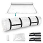 Vacuum Storage Bag for Mattress – Twin/Twin-XL Vacuum Seal Mattress Bag with 4 Straps for Memory Foam and Latex, Easy Moving, Shipping and Storage - size: Twin/Twin-XL