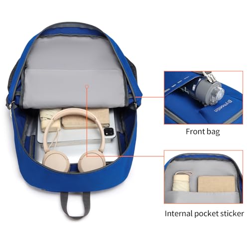 35L Lightweight Packable Backpack – Durable Foldable Daypack for Travel, Hiking, and Gym (Blue) - color: 35l-blue