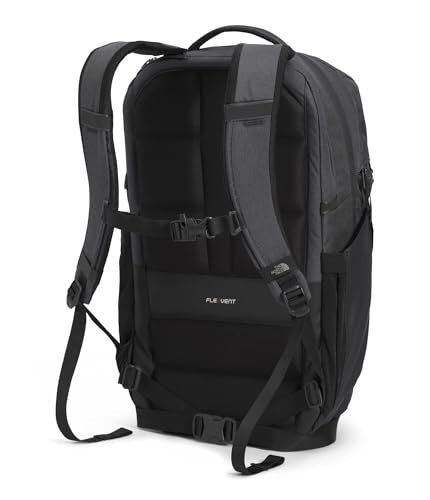 THE NORTH FACE Surge Commuter Laptop Backpack | Daypack With Water Repellent Finish, 16" Laptop Sleeve, Reflective Details - color: Asphalt Grey Light Heather/Tnf Black-npf, size: One Size