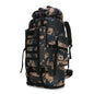 Hiking Backpack for Men 70L/100L Camping Backpack Military Rucksack Molle 3 Days Assault Pack for Climbing | Camping Backpack - color: 100l-bluemix