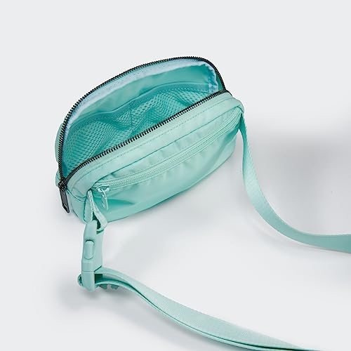 Pander Belt Bag for Women, Fashion Waist Packs, Crossbody Bags, Everywhere Belt Bag with Adjustable Strap (Pale Turquoise). - color: Pale Turquoise