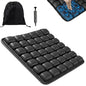 Press Type Inflatable Travel Cushion Airplane Seat Cushion, Built-in Air Pump Portable Airplane Seat Cushion for Long Flights, Car, Office, Wheelchair