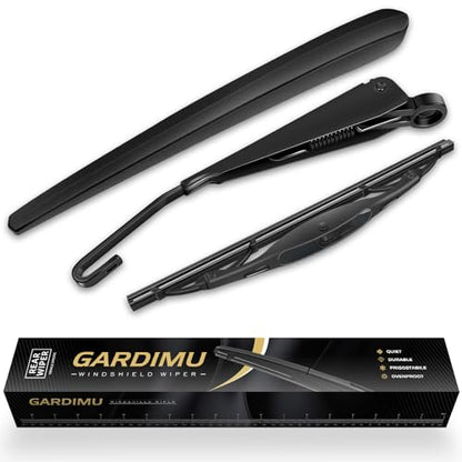 Replacement for Chevrolet/Chevy Blazer 2019-2025 Rear Windshield Wiper Blade and Arm Assembly-All-weather Back Window Wiper Arm Blade Complete Set - size: For Chevrolet Blazer 2019-2025