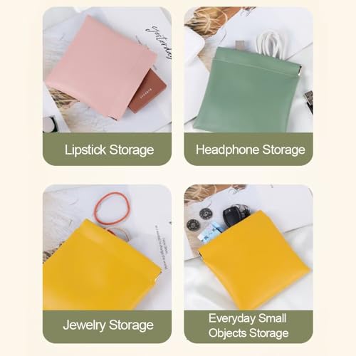4.72 - Inch Mini Organizer Pouch, Multi - Use Small Items Storage Bag - color: Purple+Blue