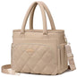Artelaris Lunch Bag Women, Adult Insulated Lunch Box, Leakproof Lunch Cooler Bag, Reusable Large Lunch Cooler for Work, Picnic, Travel (Khaki) - color: Khaki