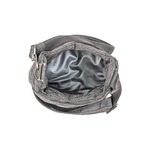 Travelon Anti-Theft Boho Insulated Water Bottle Tote - color: Gray Heather Solid