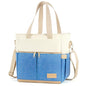 JOYHILL Lunch Bag for Women, Lunch Tote Leakproof Insulated Lunch Box with Shoulder Strap, Adult Reusable Lunch Cooler Tote Bags for Work Picnic Camping Beach (I-LIGHT BLUE) - color: I-LIGHT BLUE