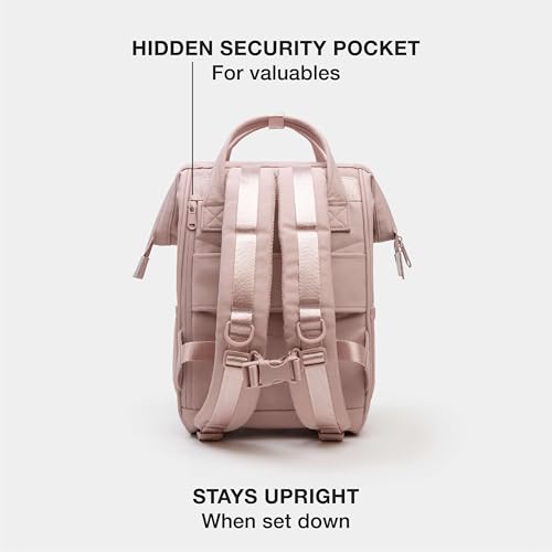 Portland Gear Cascade Compact Backpack, Weatherproof Construction, Perfect for Daily Use and Travel, Padded Laptop Sleeve and Adjustable Straps, 13.5L, Blush - color: Blush