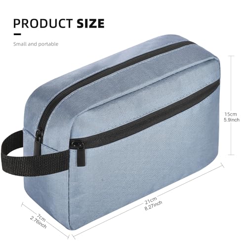 Icramsy Travel Toiletry bag Toiletry bag for women men Hanging Cosmetic bag Travel accessories for Women Men (Blue) - color: Blue