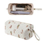 RSRSLEII Large Quilted Hair Tools Travel Bag with Bear Pattern,Hair Styling Accessories Storage Case for Shark FlexStyle, Dyson Airwrap Hair Dryer, Curling Iron, Revlon Hair Tools(06Bear) - color: 06 Bear