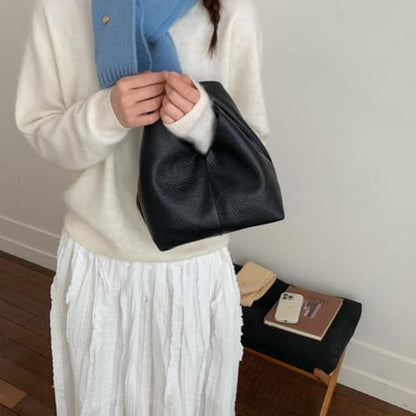 Slouchy Suede Crescent Crossbody Purses Women Cute Hobo Bags Trendy Satchels Underarm Shoulder Bag Travel Tote Handbag 2026 - color: D Pu Black-have Strap