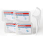 FAMILIFE Floss Picks, 240 Count Unflavored Dental Floss Cleaner, Tooth Picks Flossers with 4 Travel Handy Cases, Helps to Fight Tooth Decay and Keep Your Teeth Clean,Flossing Sticks for Family - color: White 240 Pcs