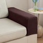 Yoovat Couch Arm Covers Sofa Arm Cover armrest Covers for Sofa Couch Armrest Cover Chair Arm Cover Set of 2 (Texture-Brown, Medium (Set of 2)) - color: Texture-brown, size: Medium (Set of 2)