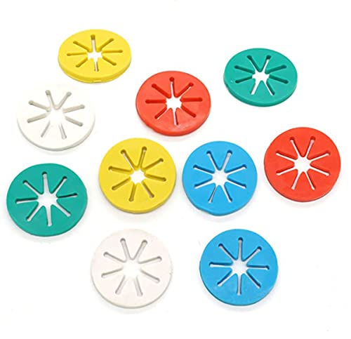 60pcs Sock Rings Sock Clip Holders Locks Washing Sorters Laundry Storage Organization Soft Rubber with 5 Multicolor