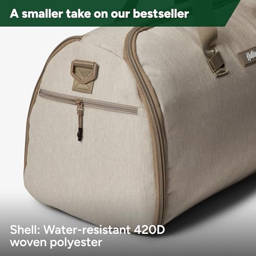 Halfday Convertible 2-in-1 Garment Duffel Weekender Bag 40L: Wrinkle-Free Travel (Hanging Suit Compartment, Shoe Pockets, Trolley Sleeve), Durable & Water-Resistant Carry-on, Stone - color: Stone, style: Original, 40l