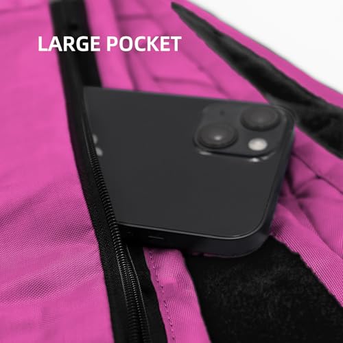 Large Outdoor Waterproof Blanket Extra Thick Fleece Stadium Blanket for Camping, Car, Pet, Picnics - Windproof, Wearable, Machine Washable 80" x 58" (Rose Purple) - color: Rose Purple