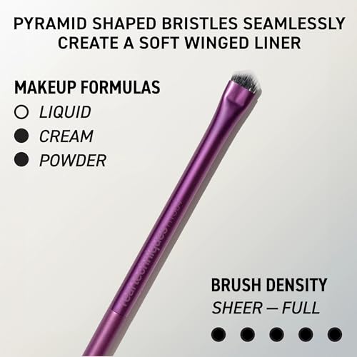 Real Techniques Big Blends Energy Brush + Dual-Sided Puff Kit, 6 Piece Face Makeup Brush & Puff Set for Foundation, Concealer, Powder & Blush, Travel Friendly, Cruelty-Free & Vegan