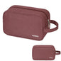 Narwey Travel Toiletry Bag for Women Traveling Dopp Kit Travel Bag for Toiletries Cosmetic Bag Makeup Bag Medicine Bag for Traveling (Jujube Red) - color: A-Jujube Red