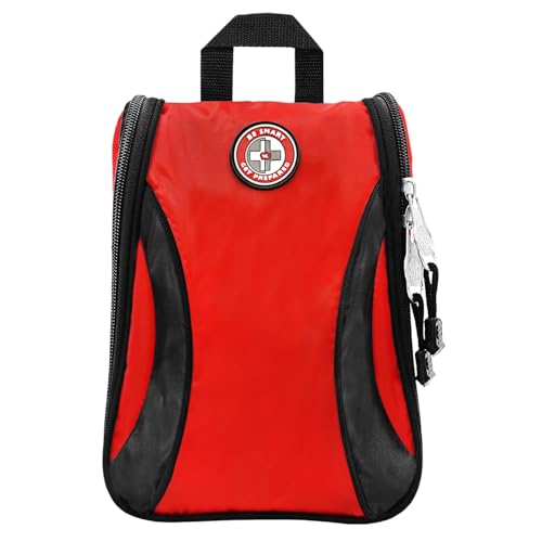 Be Smart Get Prepared's 330 Piece First Aid Kit: Clean, Treat, Protect Minor Cuts, Scrapes. Home, Office, Car, School, Business, Travel, Emergency, Survival, Hunting, Outdoor, Camping & Sports - size: 330 Piece Set