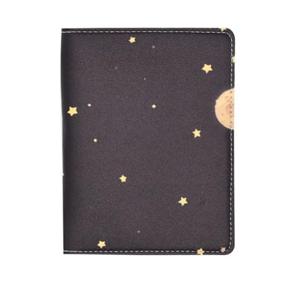Passport Cover for Kids, Women and Men,Travel Documents Organizer Protecto,Travel Passport Holder,Passport Holder Cover Travel Wallet (space) - size: space