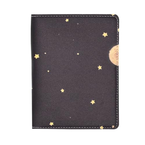 Passport Cover for Kids, Women and Men,Travel Documents Organizer Protecto,Travel Passport Holder,Passport Holder Cover Travel Wallet (space) - size: space